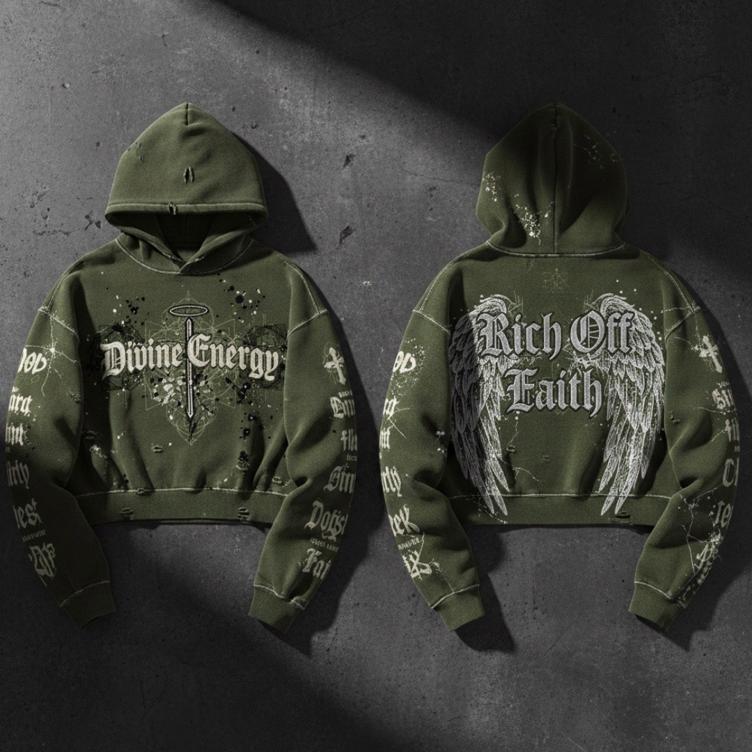 THE VIBE KEEPER “GREEN HOODIE”