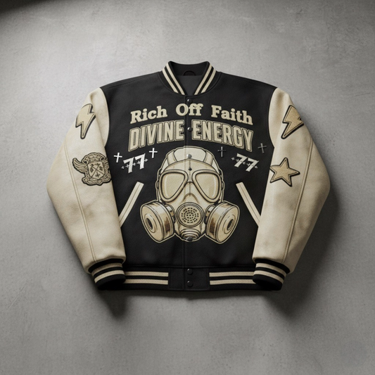 FAITH OVER FEAR "VARSITY JACKET"